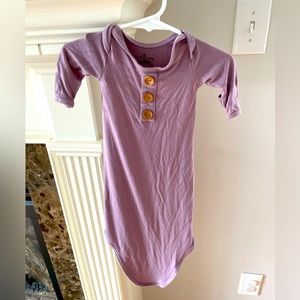 Caden Lane newborn knitted gown